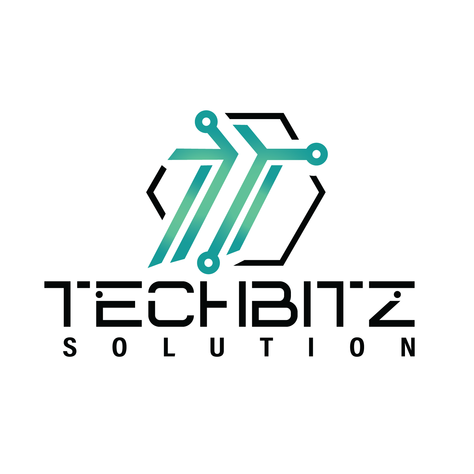 Techbitz Solutions Logo Light